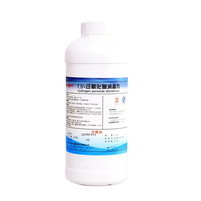 7,5% de peroxyde d'hydrogène à usage industriel